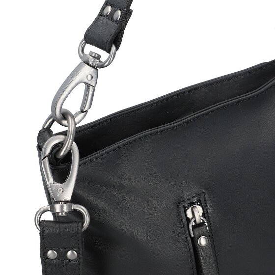 Jack Kinsky Schultertasche Leder 33 cm