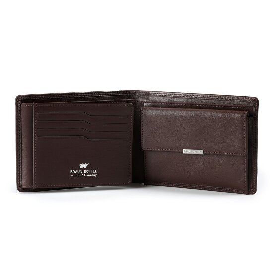 Braun Büffel Golf 3.0 Geldbörse RFID Schutz Leder 12 cm