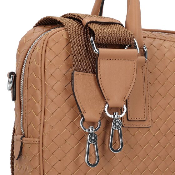 abro Lotus Handtasche Leder 39 cm