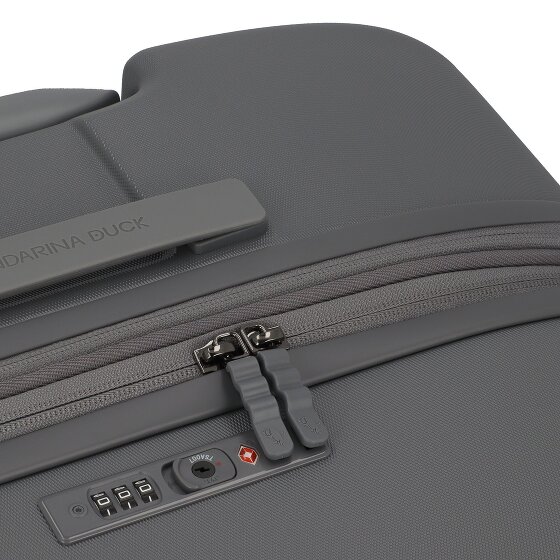 Mandarina Duck Flyduck 4 Rollen Trolley 69 cm mit Dehnfalte