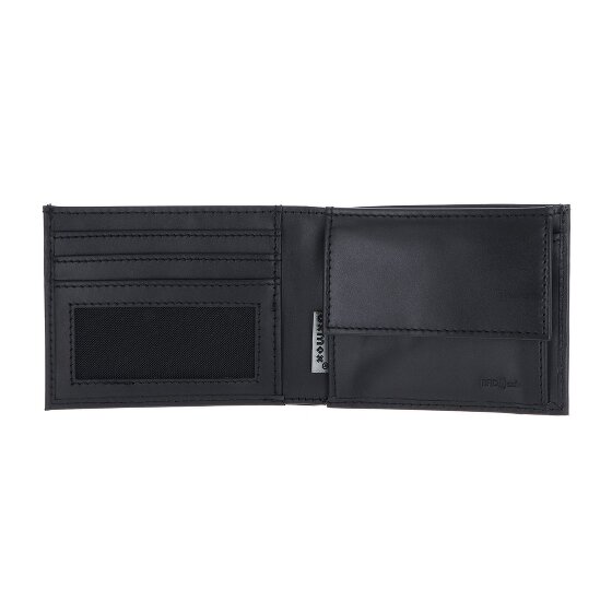 oxmox Leather Geldbörse RFID Schutz Leder 11 cm