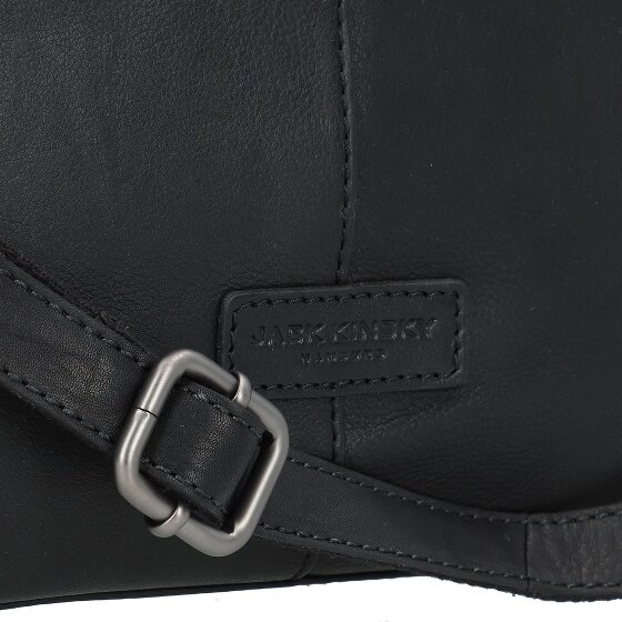 Jack Kinsky Schultertasche Leder 27 cm