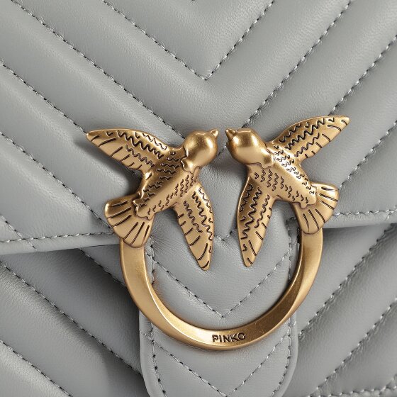 PINKO Love One Umhängetasche Leder 21 cm