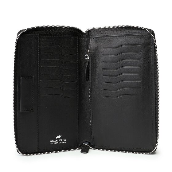 Braun Büffel Golf 3.0 Geldbörse RFID Schutz Leder 17.5 cm