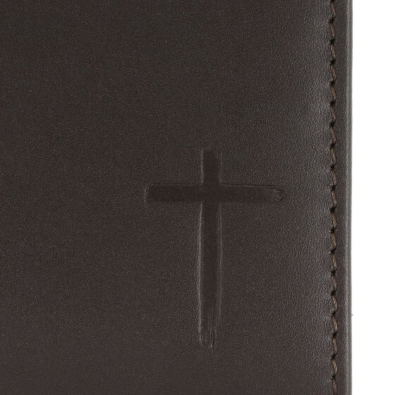 oxmox Leather Geldbörse RFID Schutz Leder 12 cm