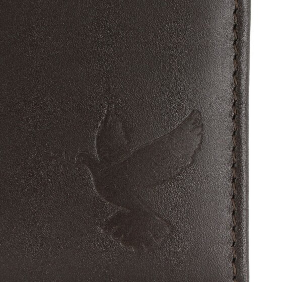 oxmox Leather Geldbörse RFID Schutz Leder 12 cm