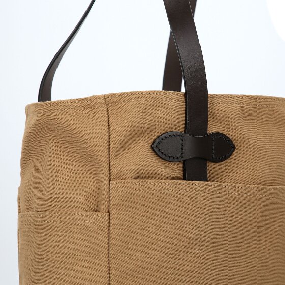 Filson Luggage Twill Shopper Tasche Leder 35.5 cm