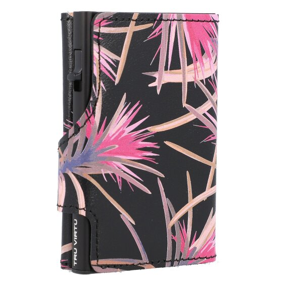 Tru Virtu Click & Slide Kreditkartenetui RFID Leder 6,5 cm