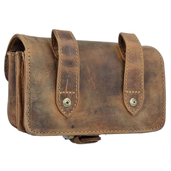 Greenburry Vintage Military Gürteltasche Leder 16 cm