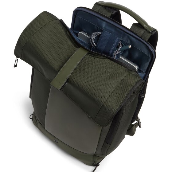 Piquadro Sync Daypack Leder 47 cm Laptopfach