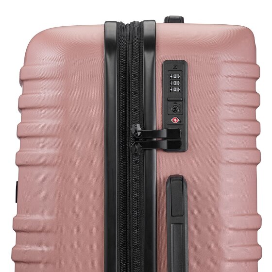 Pack Easy Mena 4 Rollen Trolley 64 cm mit Dehnfalte