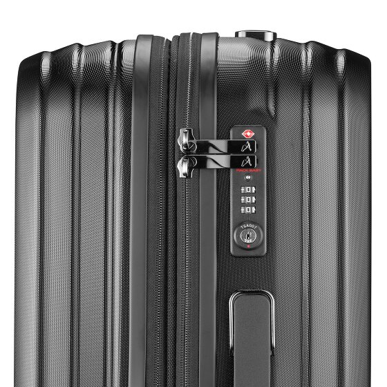 Pack Easy Genius 4 Rollen Trolley M 66 cm mit Dehnfalte