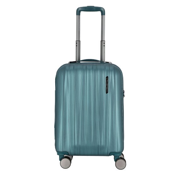 Polestream Moonrock 4 Rollen Kabinentrolley 55 cm mit Dehnfalte