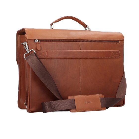 Esquire Dallas Aktentasche Leder 42 cm Laptopfach