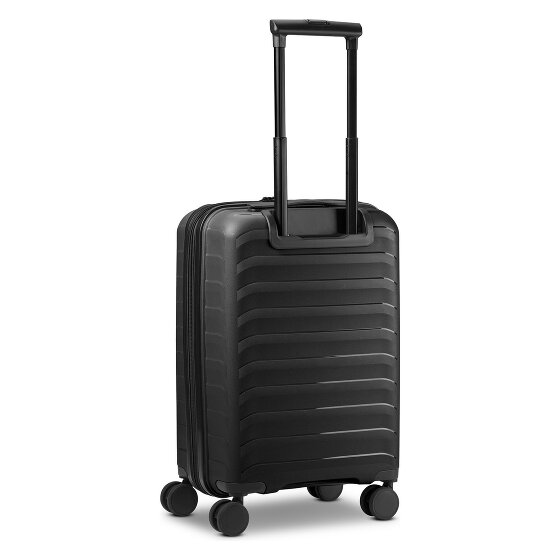 d&n Toronto 4 Rollen Kabinentrolley S 54 cm mit Dehnfalte