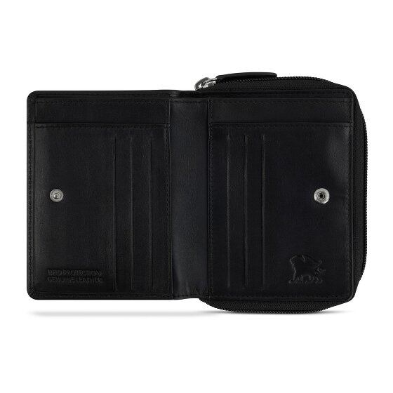mano Don Andrea Geldbörse RFID Schutz Leder 12 cm