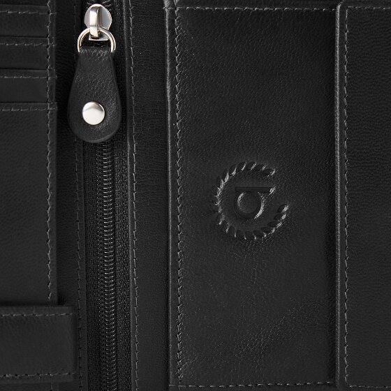 Bugatti Valencia Geldbörse RFID Schutz Leder 12 cm