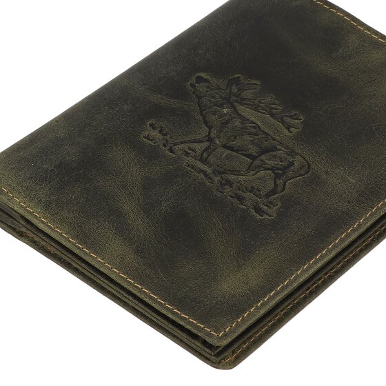 Greenburry Vintage Ausweisetui Leder 9.5 cm