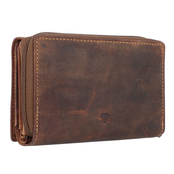 Greenburry Vintage Geldbörse RFID Leder 14 cm