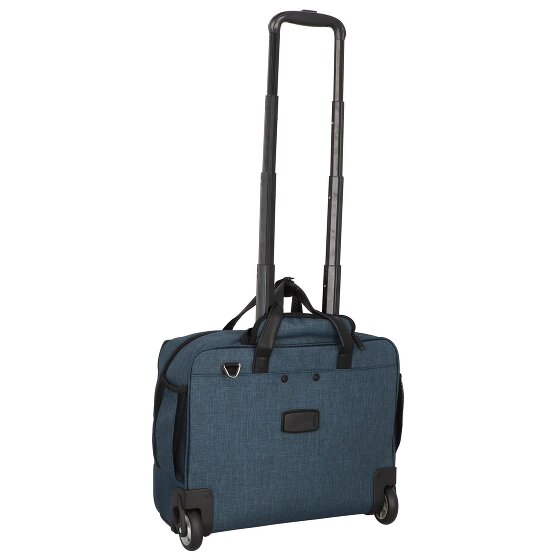 Dermata 2 Rollen Businesstrolley 44 cm Laptopfach