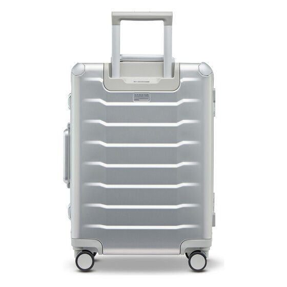 Stratic Phoenix 4-Rollen Kabinentrolley S Aluminium 55 cm