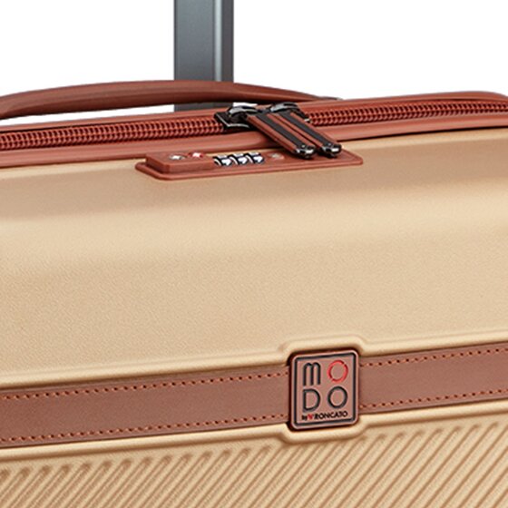 MODO by Roncato Charm 2.0 4 Rollen Kabinentrolley 55 cm mit Dehnfalte