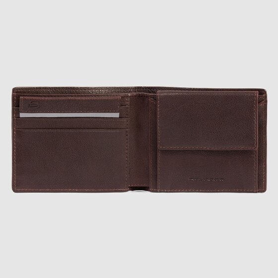 Piquadro Carl Geldbörse RFID Schutz Leder 11 cm