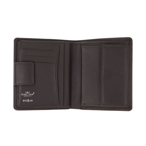 Golden Head Polo Geldbörse RFID Schutz Leder 13 cm