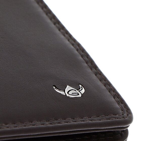 Golden Head Polo Kreditkartenetui RFID Schutz Leder 7.5 cm