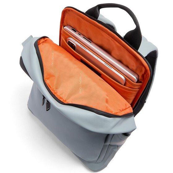 Piquadro Corner Business-Rucksack RFID Schutz 43 cm Laptopfach
