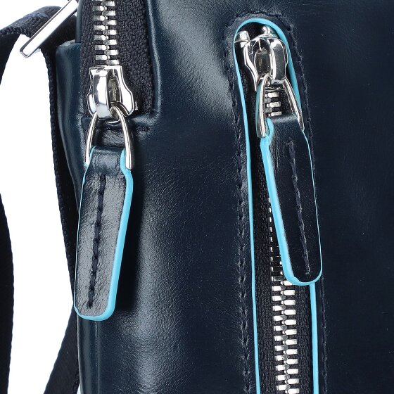 Piquadro Blue Square Umhängetasche Leder 21 cm