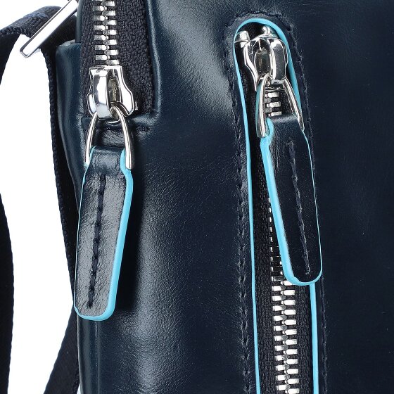 Piquadro Blue Square Umhängetasche Leder 21 cm