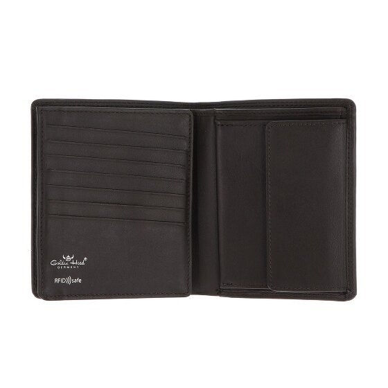 Golden Head Polo Geldbörse RFID Schutz Leder 12 cm