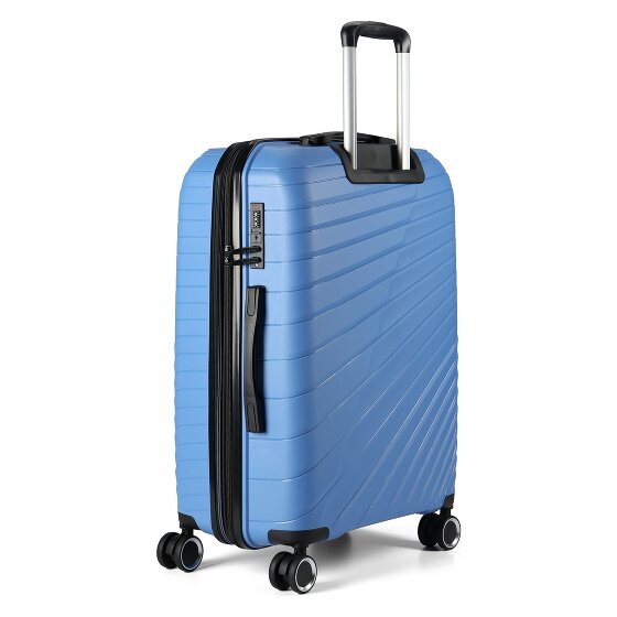 Benzi 5808 4 Rollen Kofferset 3-teilig mit Dehnfalte