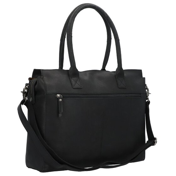 Burkely Vintage Doris Schultertasche Leder 39 cm Laptopfach