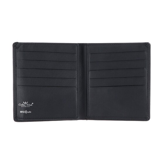 Golden Head Polo Geldbörse RFID Schutz Leder 11 cm