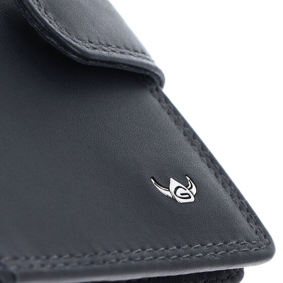 Golden Head Polo Kreditkartenetui RFID Schutz Leder 8 cm
