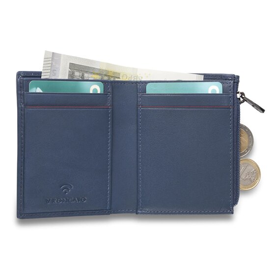 Roncato Detroit Geldbörse RFID Schutz Leder 8 cm