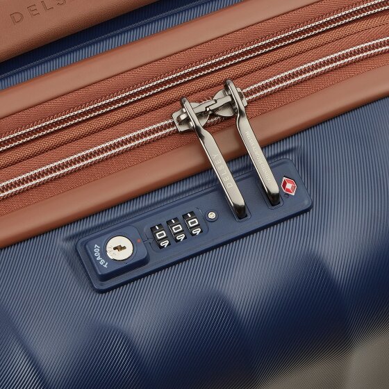 Delsey Paris Carrousel 2 4 Rollen Kabinentrolley 55 cm mit Dehnfalte