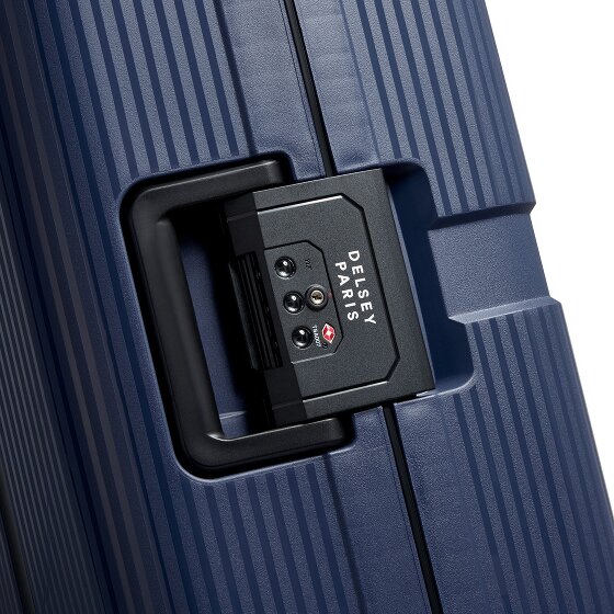 Delsey Paris x United Colors of Benetton Color Block Hardside 4-Rollen Trolley 67 cm