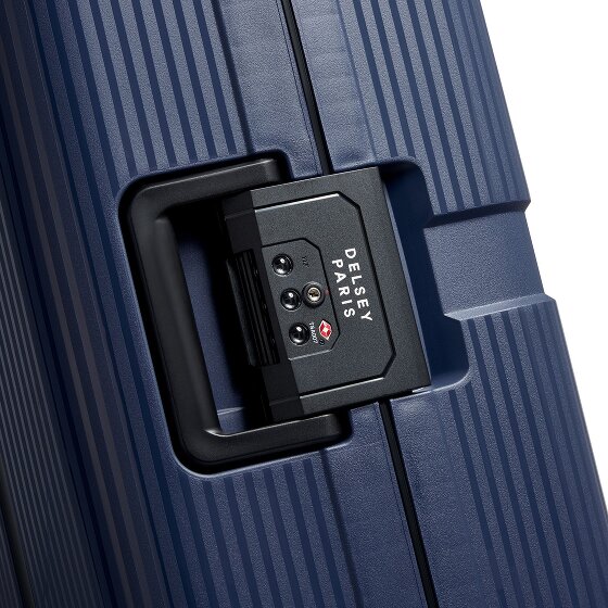 Delsey Paris x United Colors of Benetton Color Block Hardside 4-Rollen Trolley 67 cm