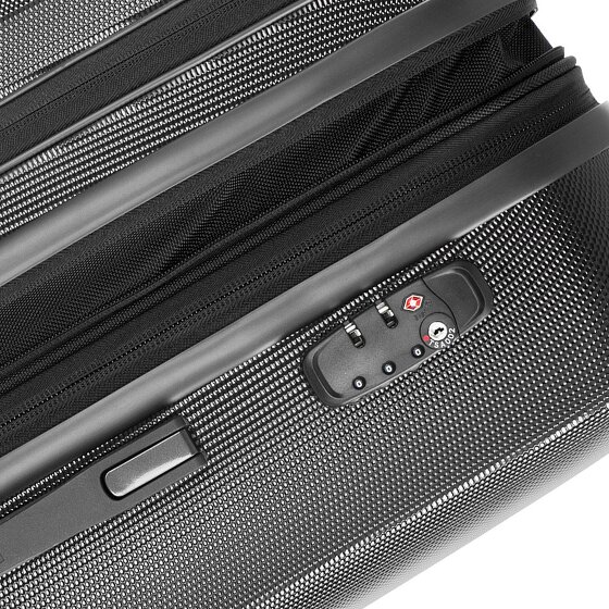 Heys Vantage 4 Rollen Trolley M 66 cm mit Dehnfalte
