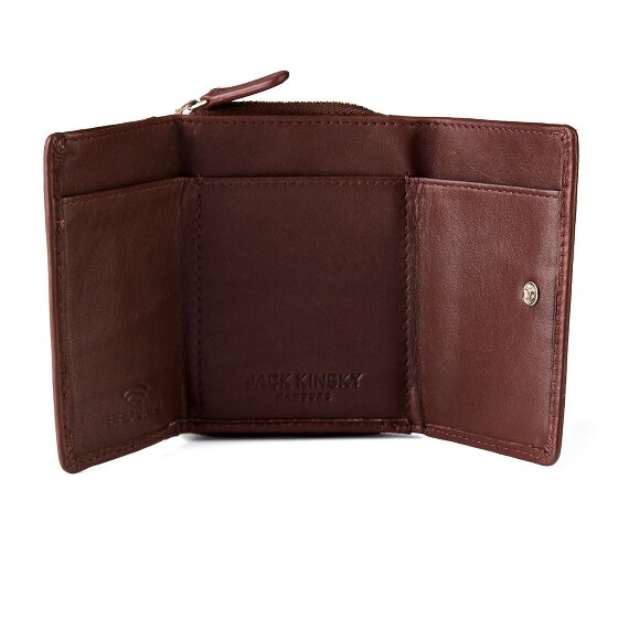 Jack Kinsky Aruba Geldbörse RFID Schutz Leder 10 cm