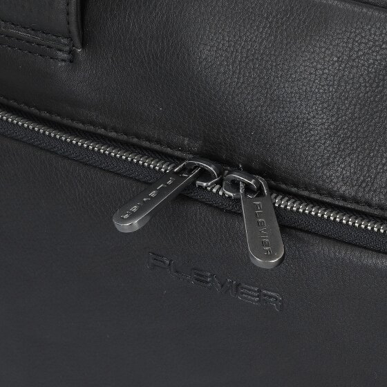 Plevier Vintage Larry Aktentasche Leder 40 cm Laptopfach