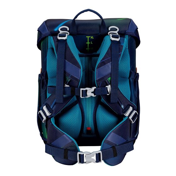 Scout Neo Exklusiv Superflash Schulranzen-Set 4-teilig