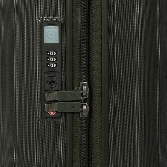 Bric's Taormina 4 Rollen Trolley S 57 cm mit Dehnfalte