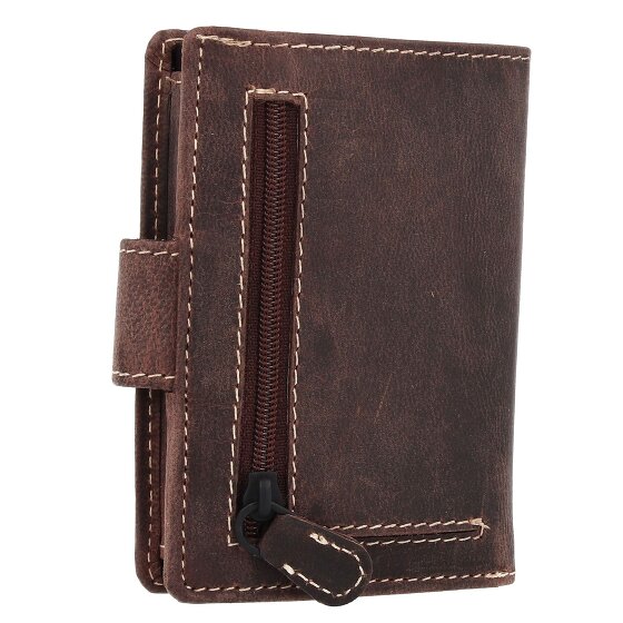 Jack Kinsky Baltimore Kreditkartenetui RFID Schutz Leder 11 cm