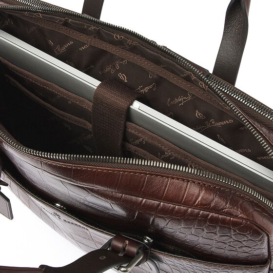 Castelijn & Beerens Aktentasche Leder 41 cm Laptopfach