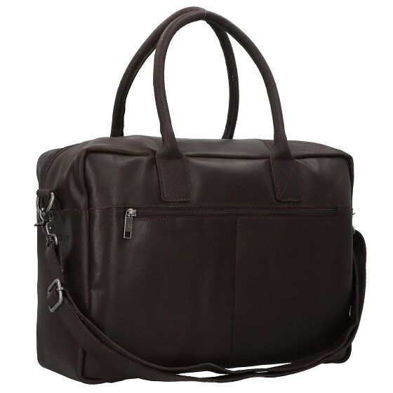 Burkely Vintage Mitch Aktentasche Leder 39 cm Laptopfach
