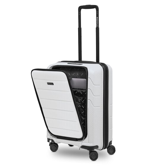 Redolz Essentials 17 4-Rollen Kabinentrolley 55 cm Soft-Pocket Laptopfach